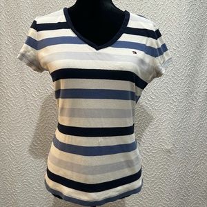 Tommy Hilfiger soft striped tee (L)